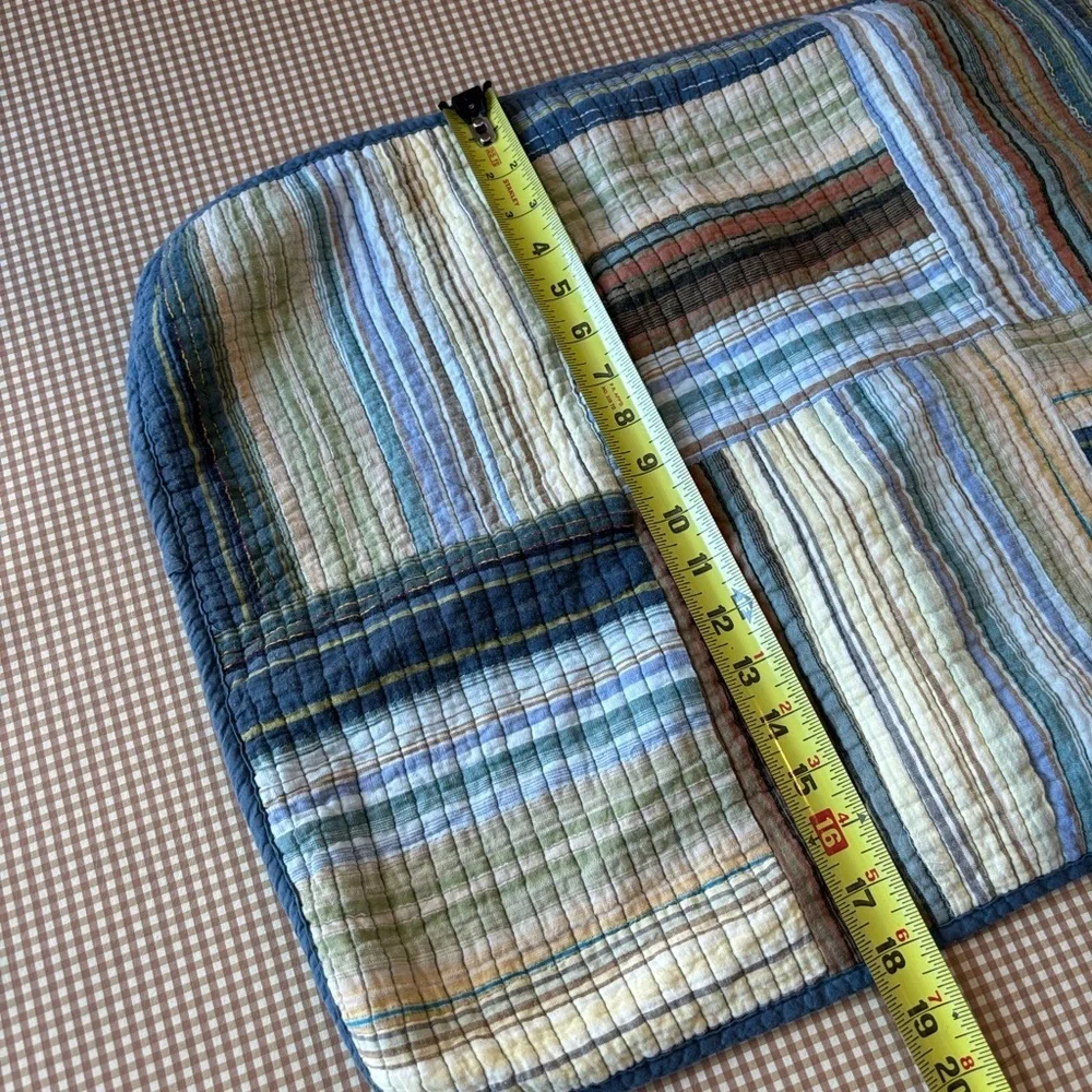 Chenab‎ One pillow case stripes boho neutral earth tones